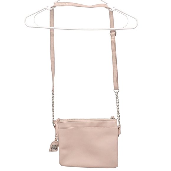 Rosetti Go Fredrick Crossbody Envelope Purse Bag in Taupe Blush Faux Leather - Picture 5 of 11